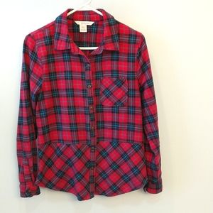 🌞SUNDANCE flannel shirt